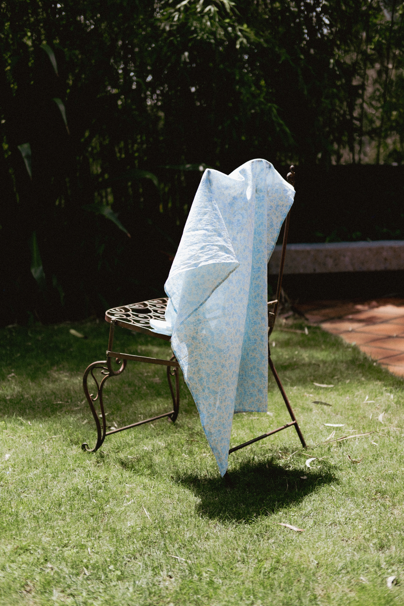 Made-To-Order | Full Length Sarong in Monet Blue
