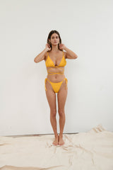 Talise Tie Side Bottom - Yuzu Yellow