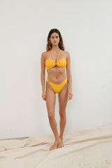 Rhea Bikini Top - Yuzu Yellow