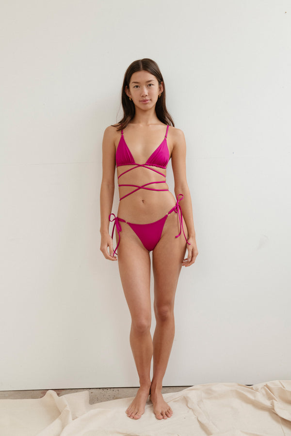 Talise Triangle Top - Calypso Pink