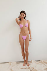 Cha Cha Underwire Bikini Top - Peony