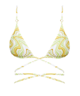 Talise Triangle Top - Goldie Print