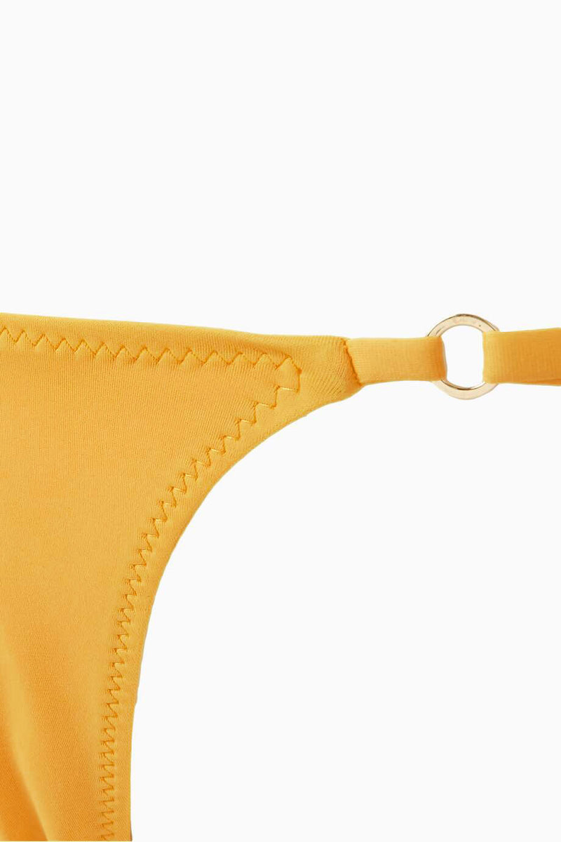 Talise Tie Side Bottom - Yuzu Yellow