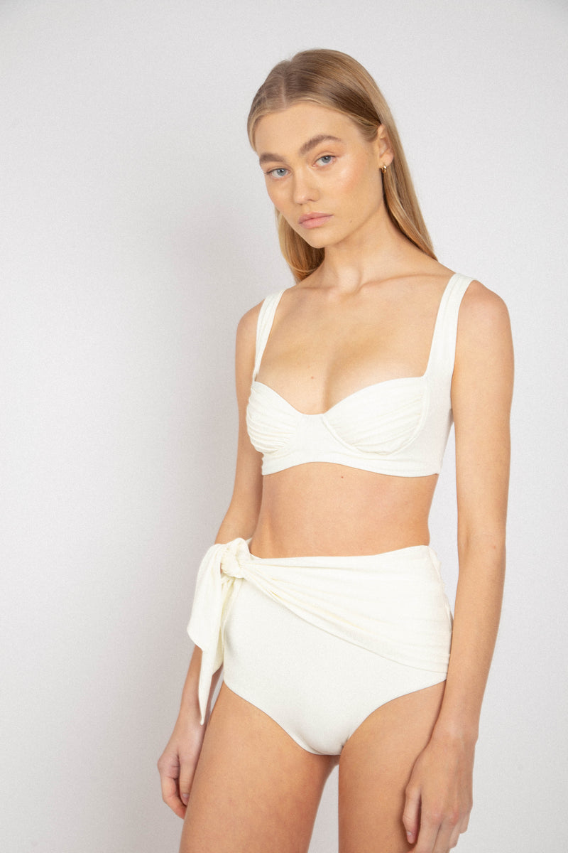 Kelly Underwire Top - Ivory