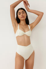 Flavia Underwire Top - Ivory