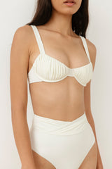 Flavia Underwire Top - Ivory