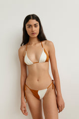 Jade Two Tone Triangle Top - Giza