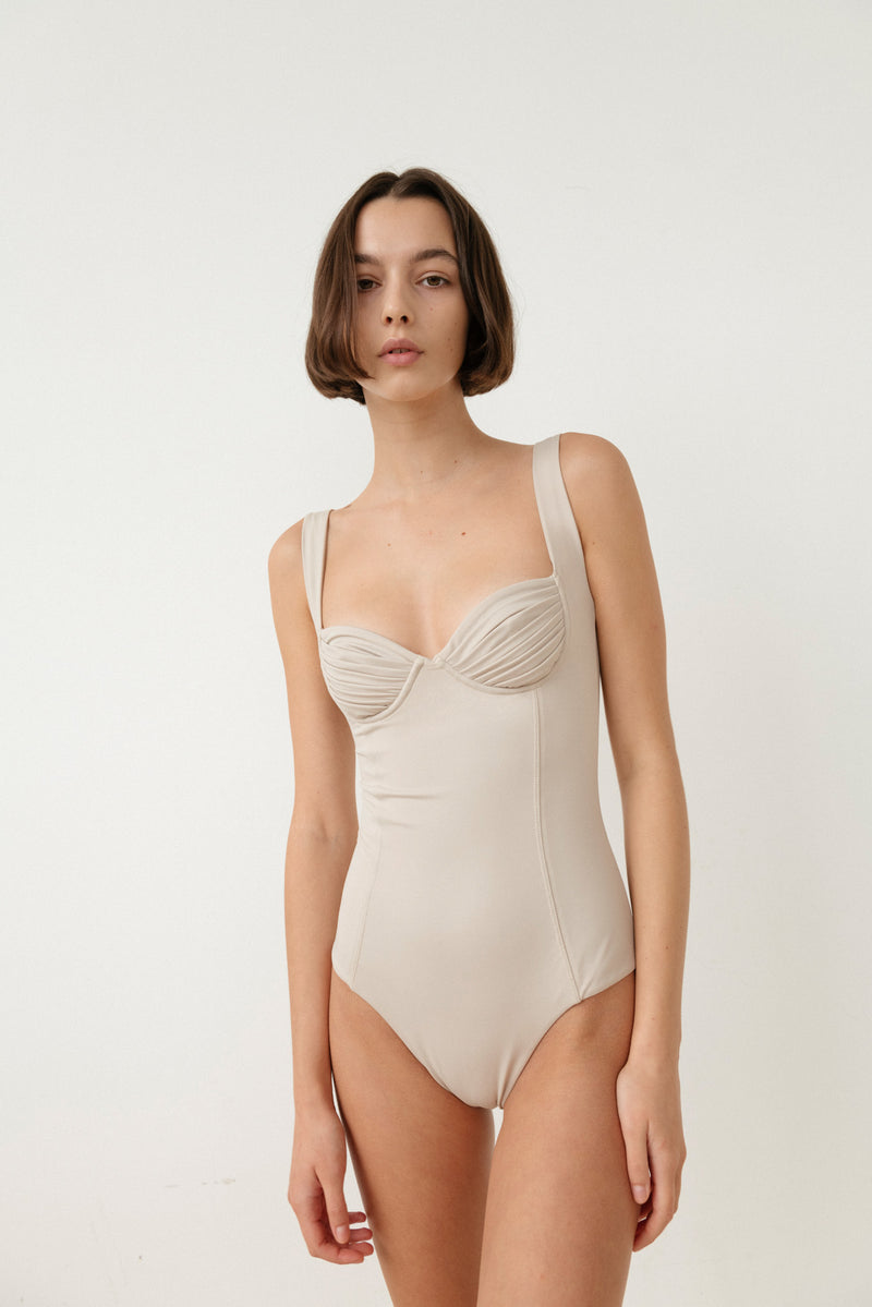 Kelly Underwire One Piece - Bone