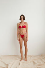 Roberta Petite Top - Crimson
